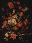 Blumen in einer Vase Abraham Mignon